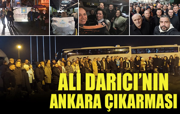 Corlu-Haber-Ali Darıcı nın Ankara Çıkartması